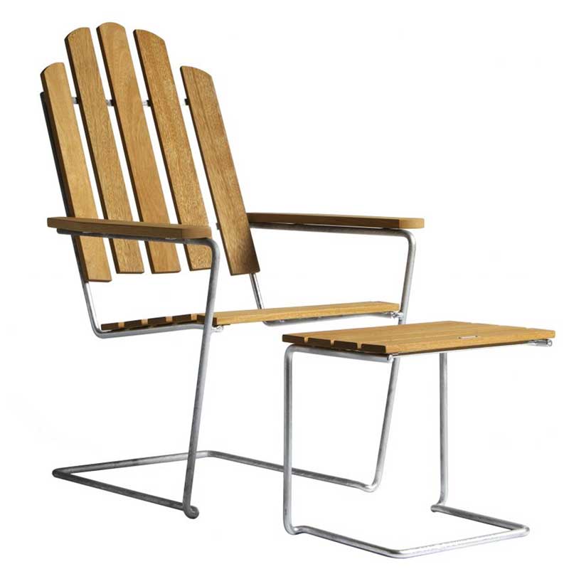 A3 Fotpall, flera alternativ | Grythyttan Stålmöbler