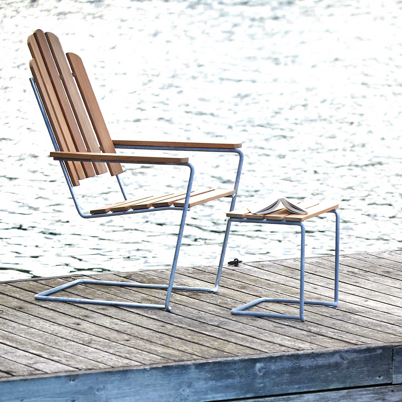 A3 Fotpall, flera alternativ | Grythyttan Stålmöbler