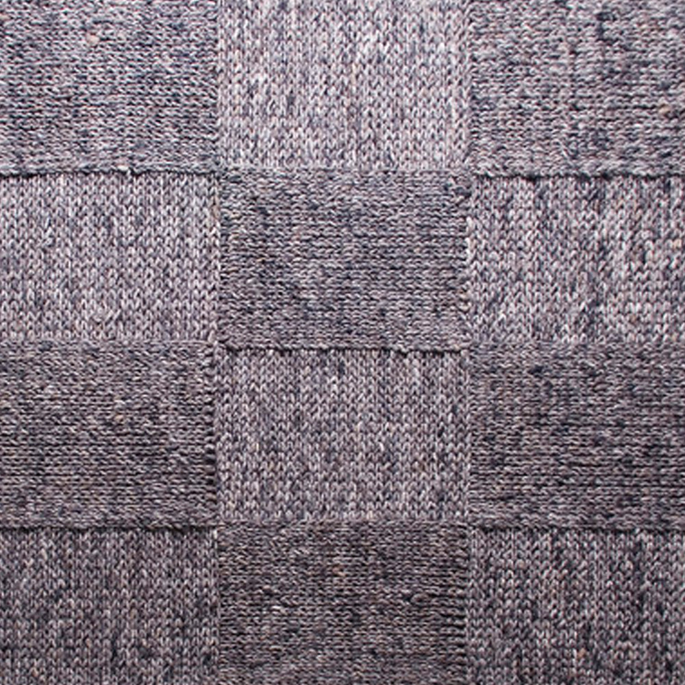 MATTA WOOLBLOCK, brunbeige 140x200