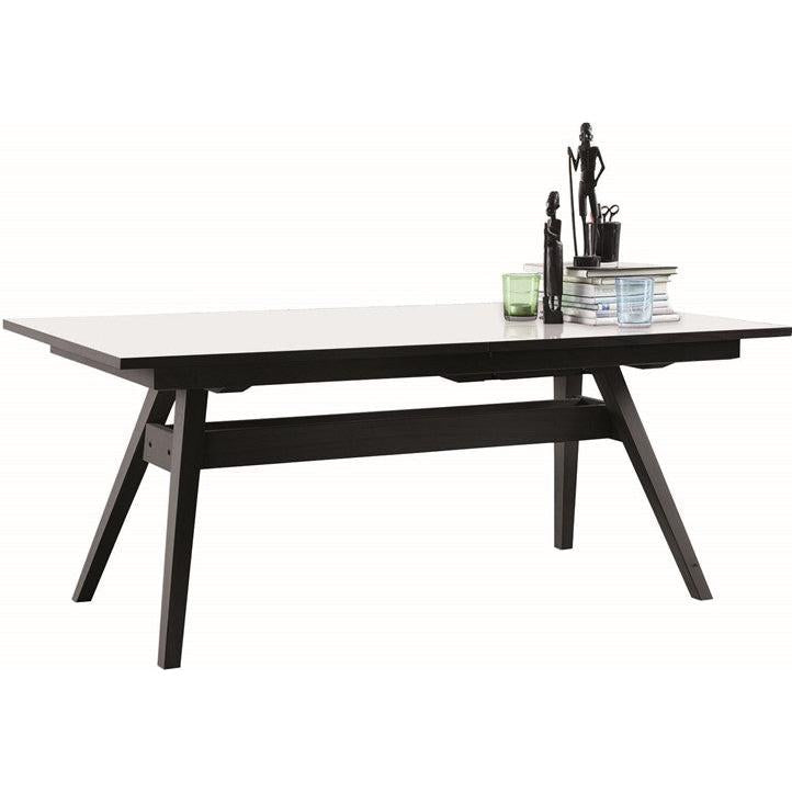 BORNHOLM Matbord med iläggsskiva