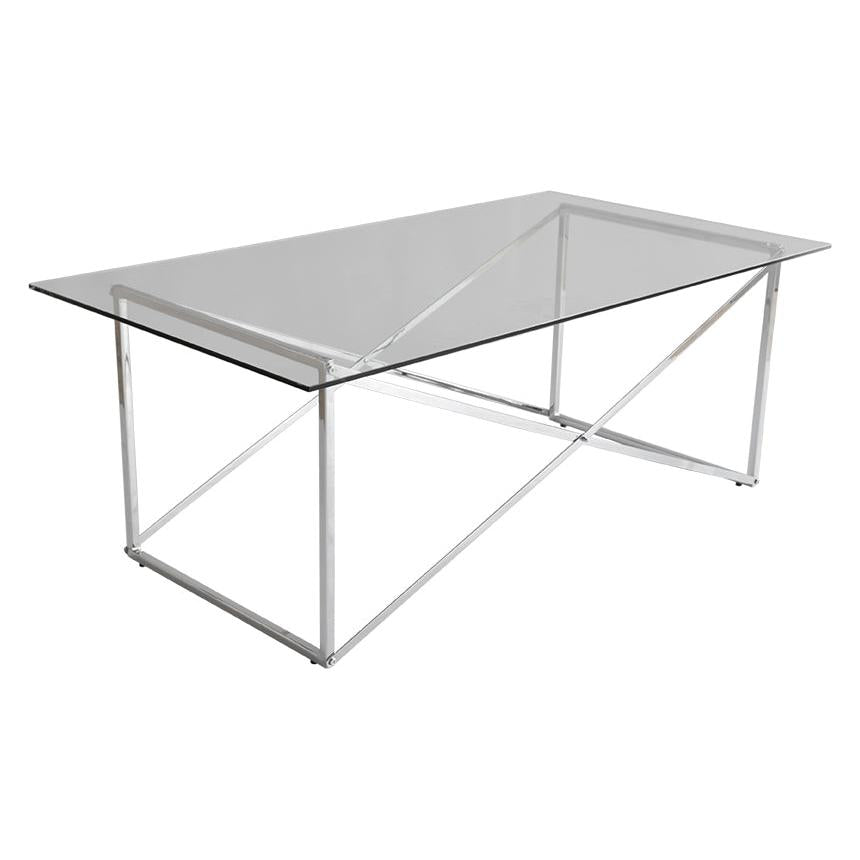 CROSS Soffbord krom 120 cm