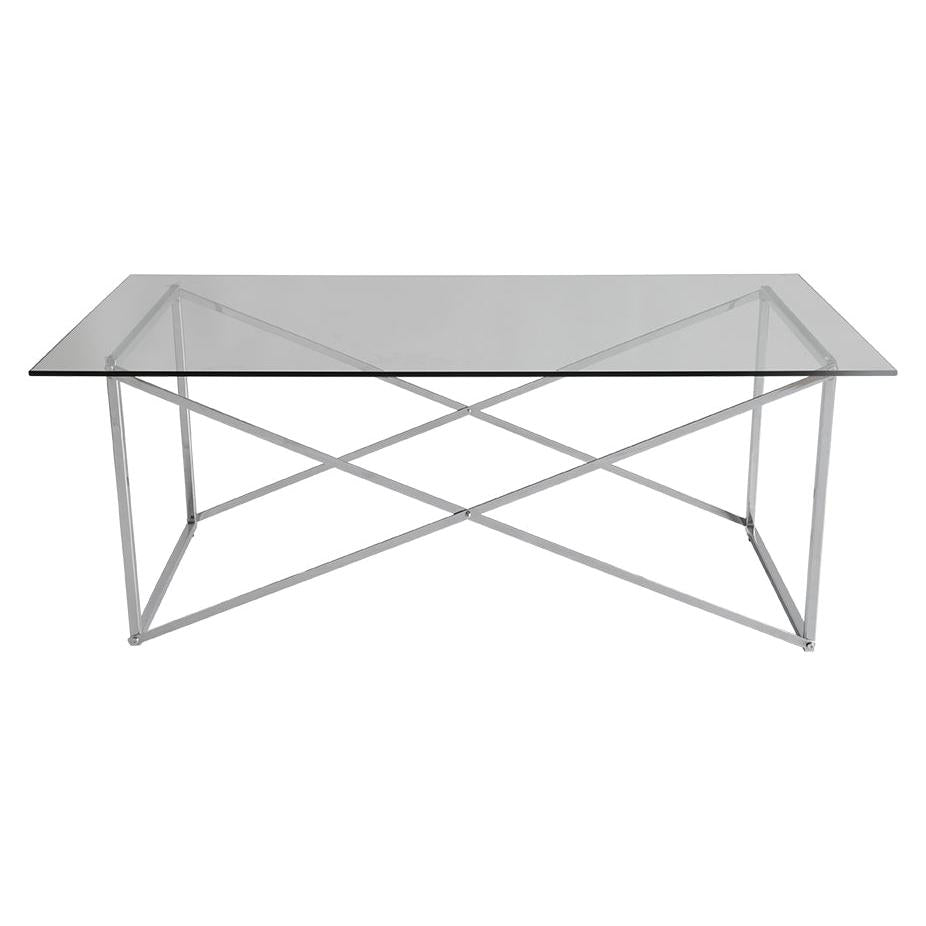 CROSS Soffbord krom 120 cm