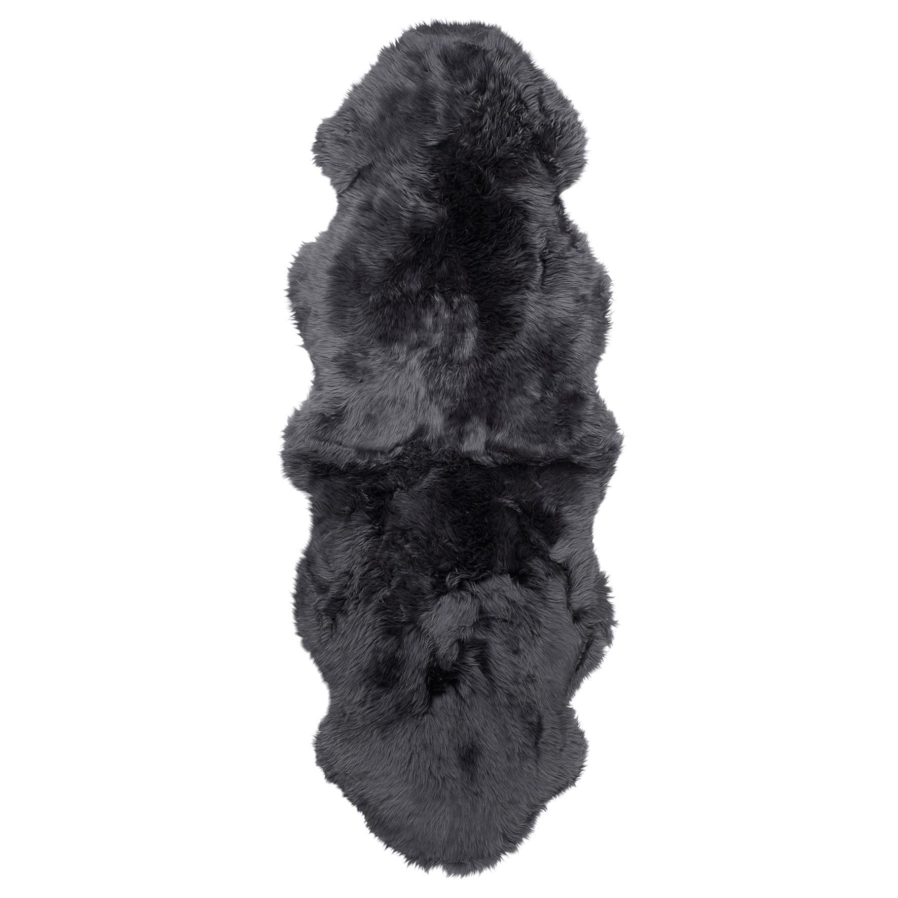 FÅRSKINN SHANSI, svart