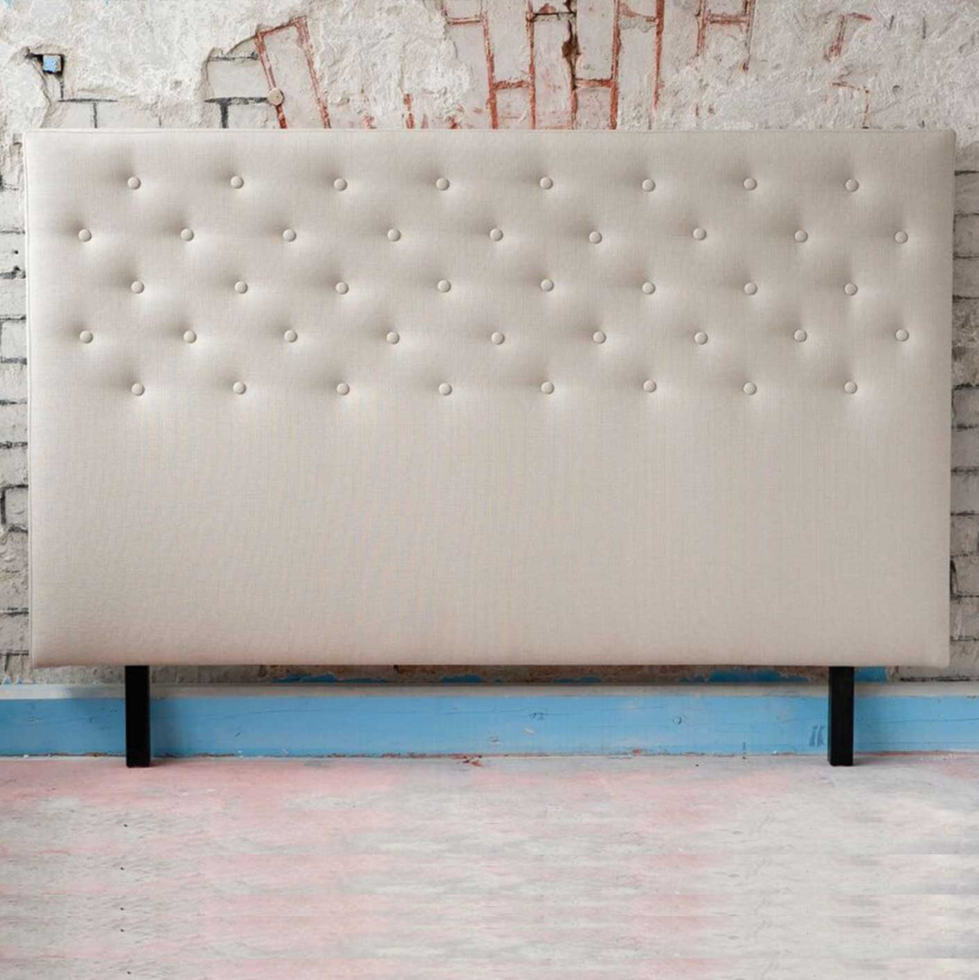 STRAND/STOCKHOLM Sänggavel knappad