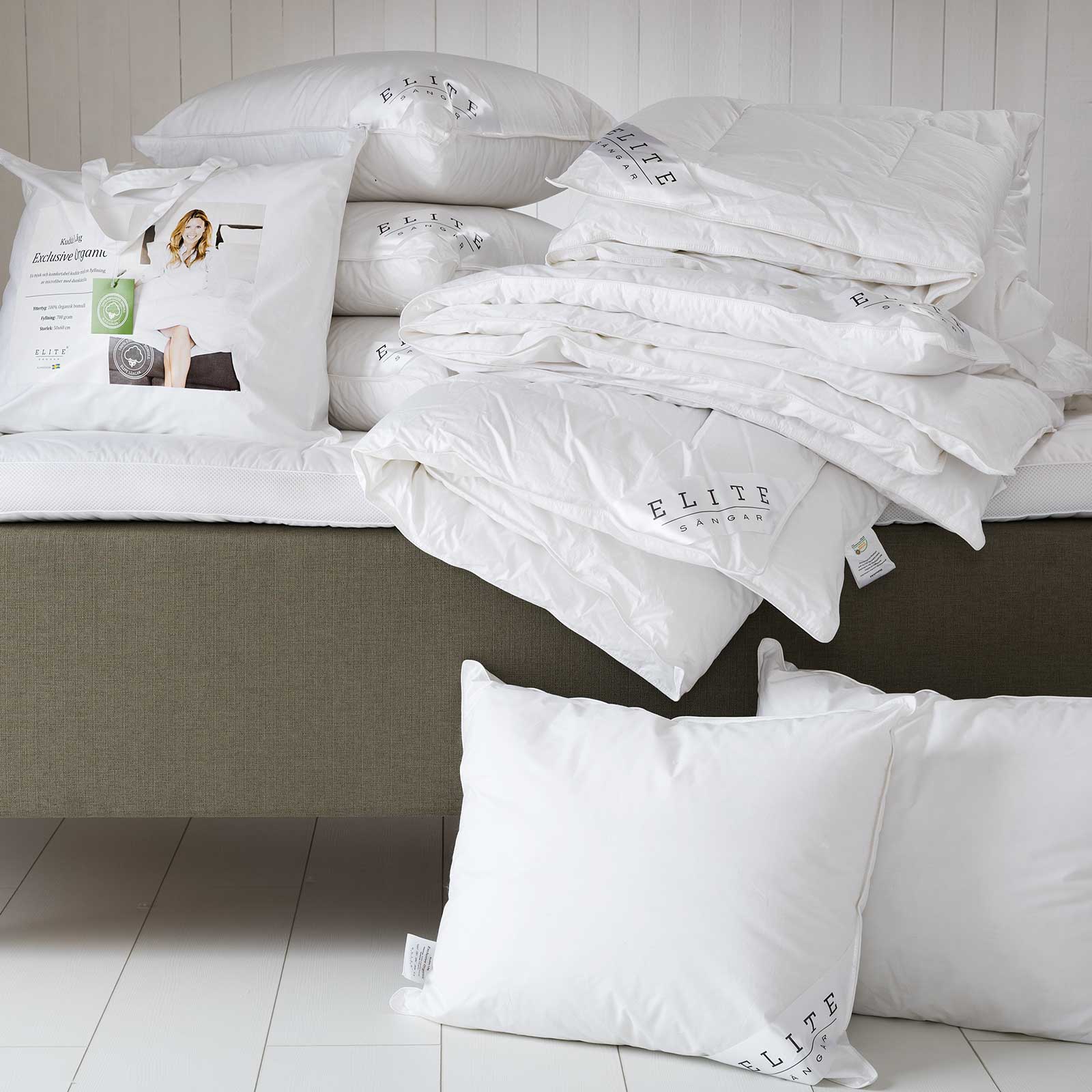 TÄCKE Ekologiskt  Dubbelsäng