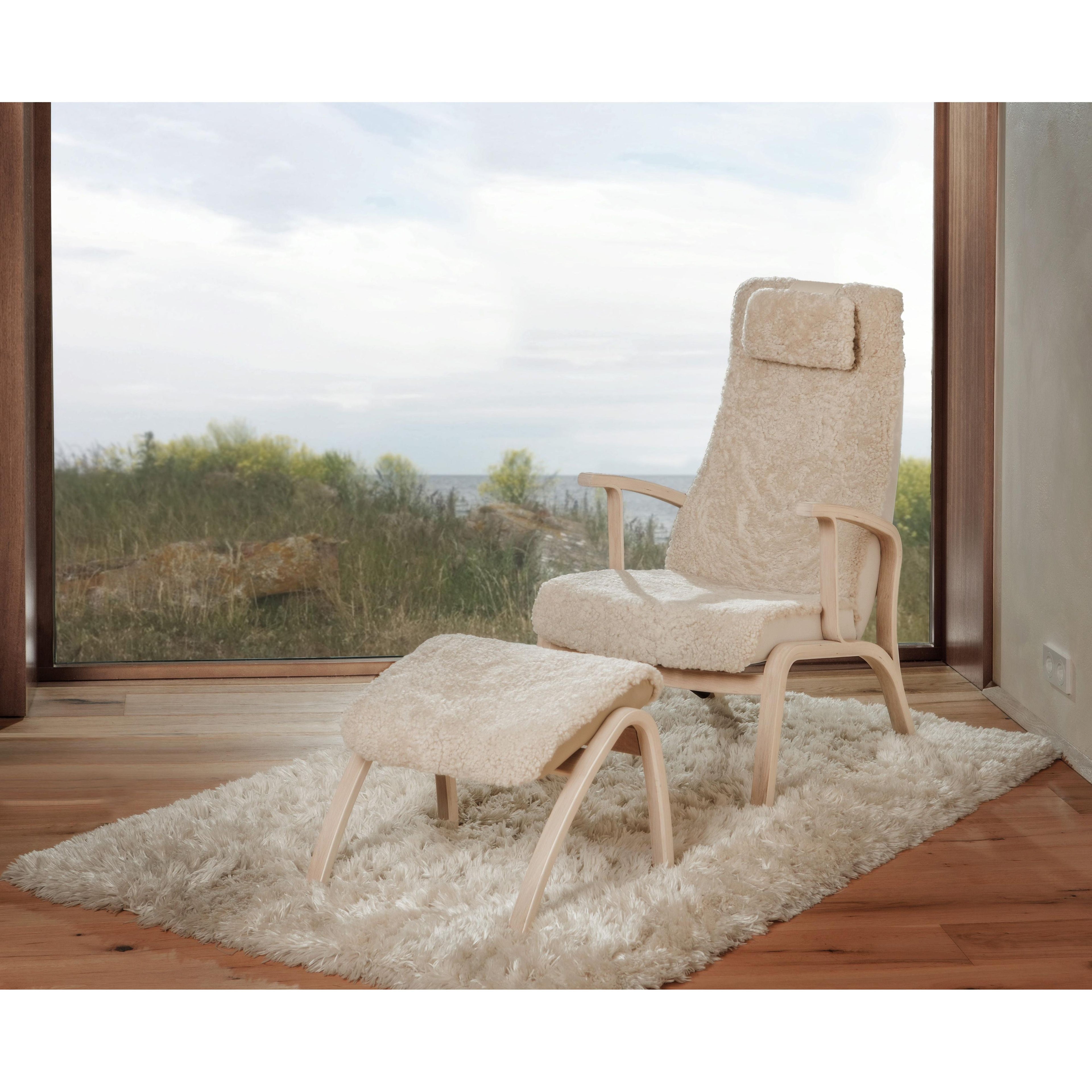 UNO Fåtölj fårskinn