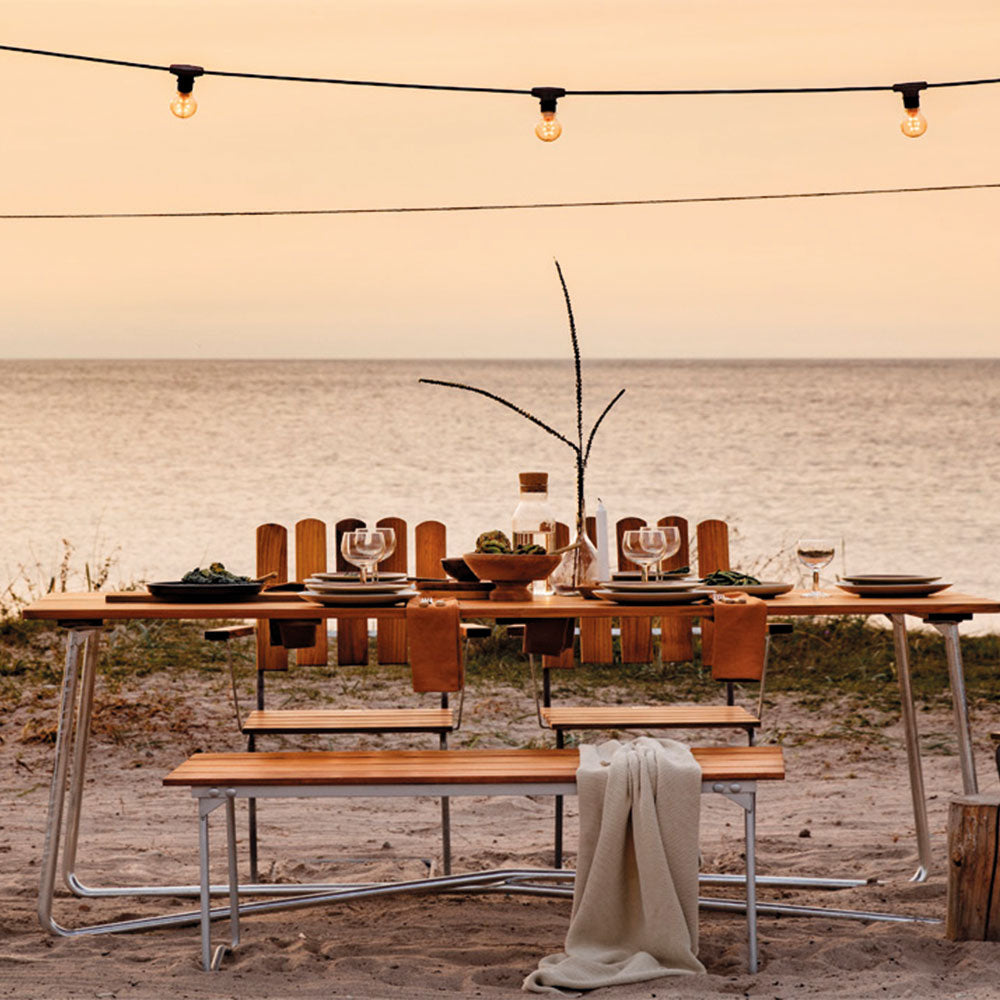 BÄNK 8, flera alternativ | Grythyttan Stålmöbler