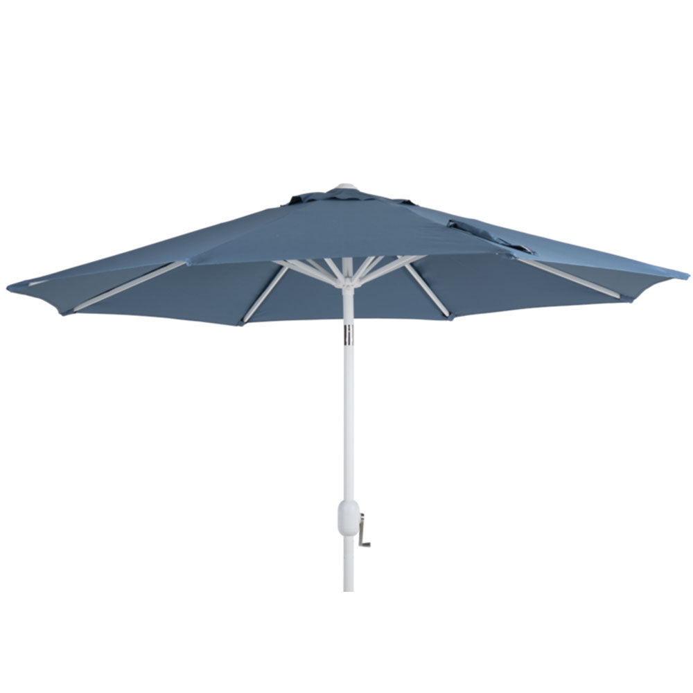 PARASOLL CAMBRE, vit/blå