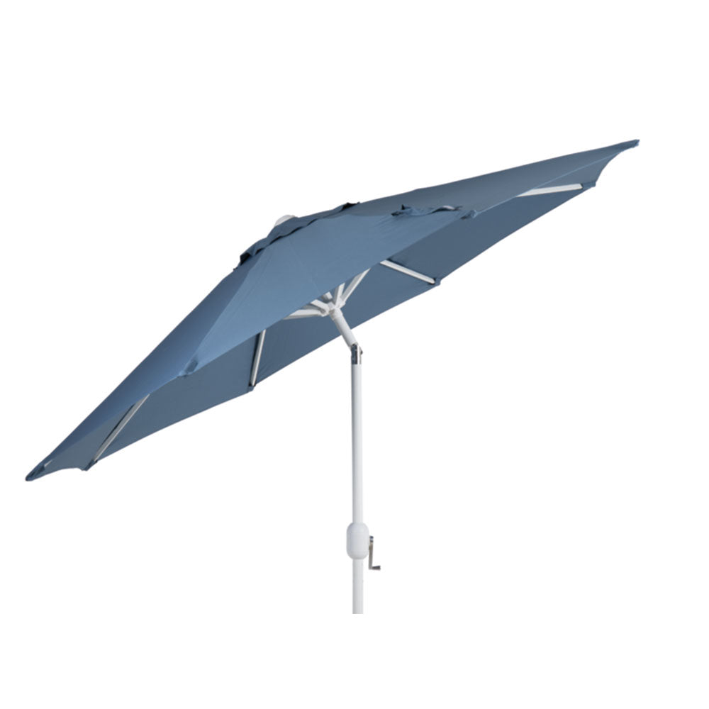 PARASOLL CAMBRE, vit/blå