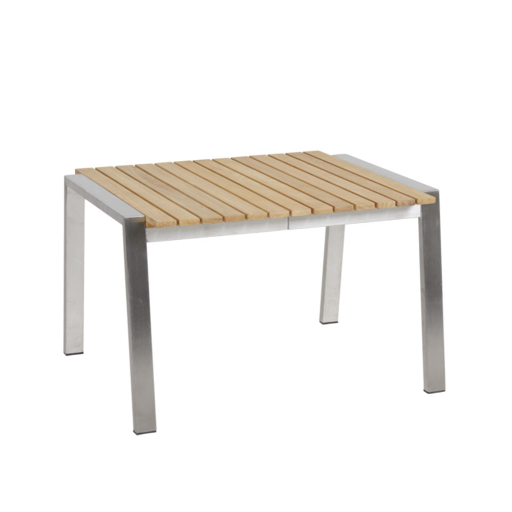 NAOS Sidobord utomhus, natur 60x60 cm | Brafab