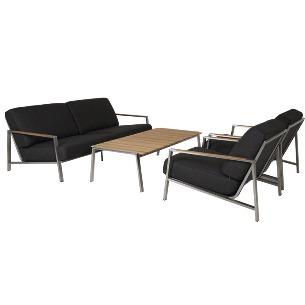 NAOS Soffbord utomhus, natur 140x75 cm | Brafab