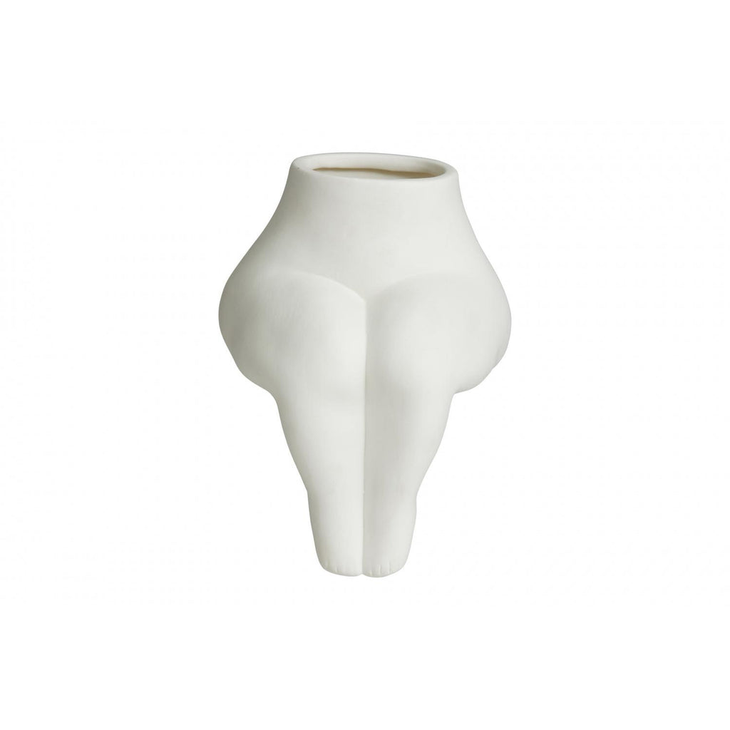 AVAJI Sitting Lower Body, Vas vit, Sittande underkropp | Nordal