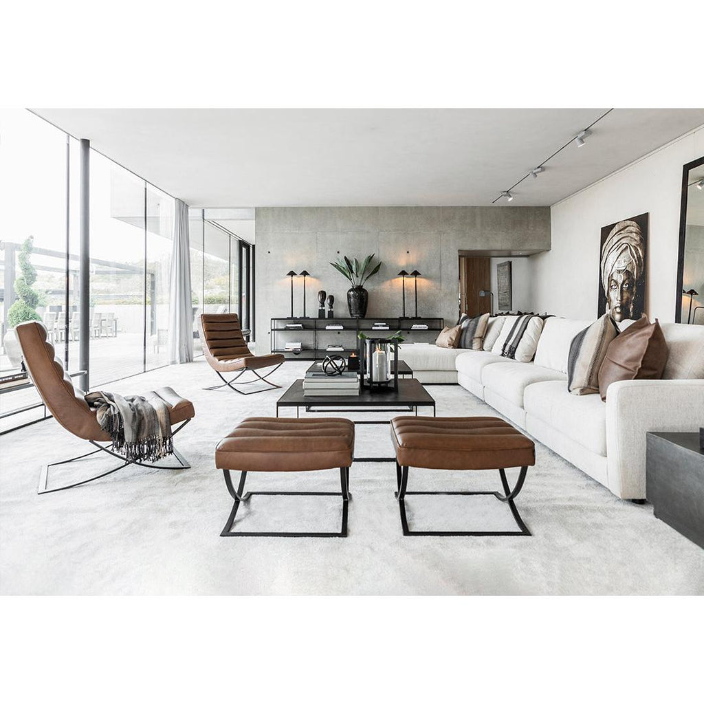 BROOKS Skinnfåtölj