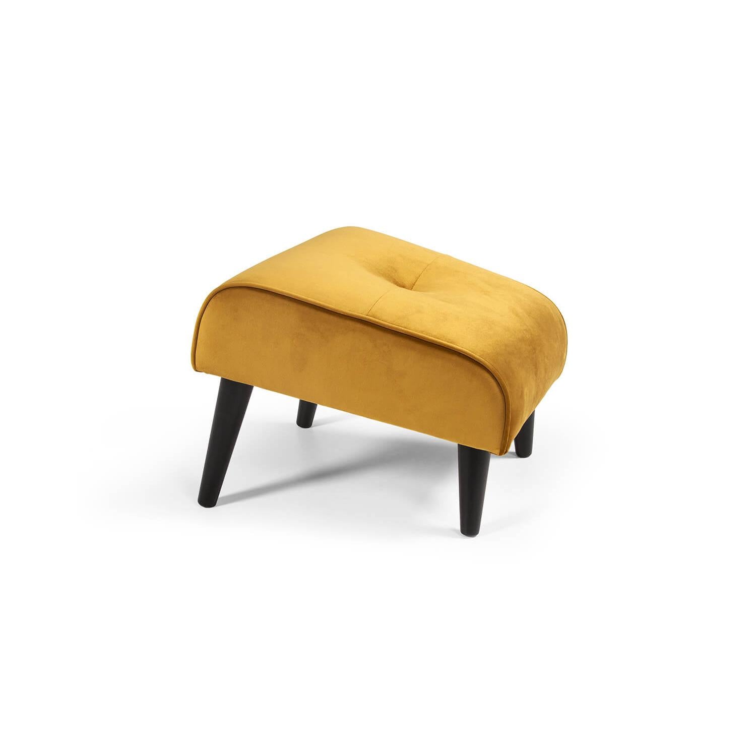 SIENA Fåtölj med fotpall