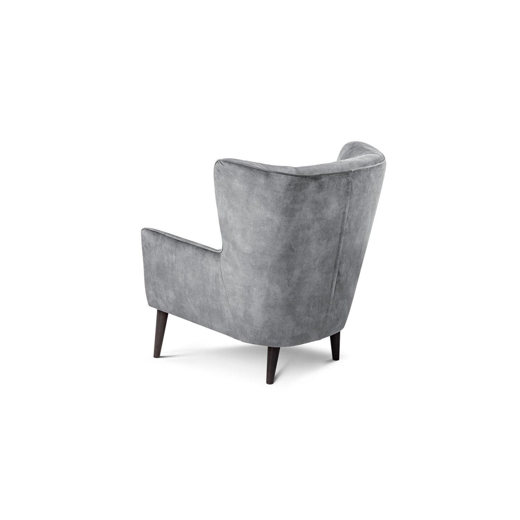 SIENA Fåtölj med fotpall