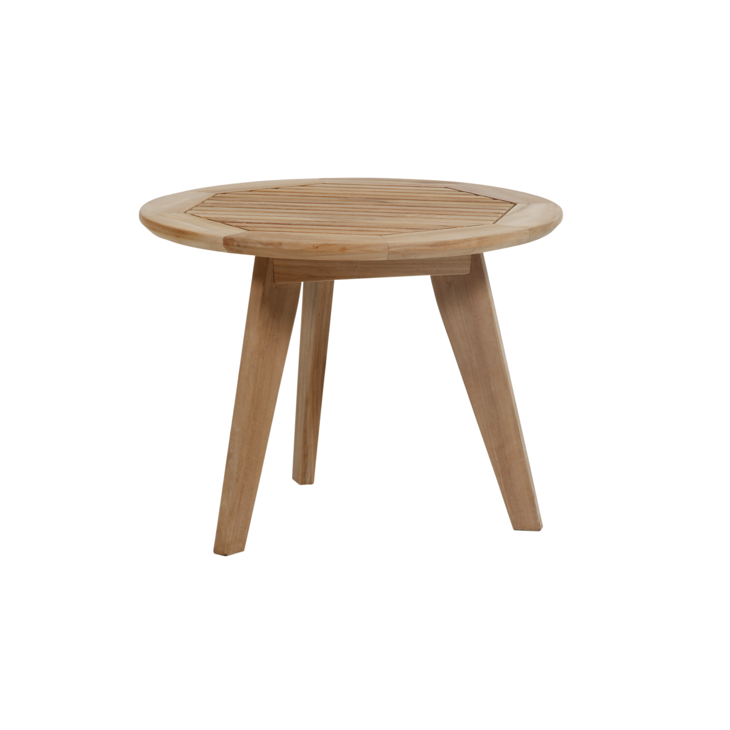 KASTOS Runt soffbord teak utomhus, flera storlekar | Brafab