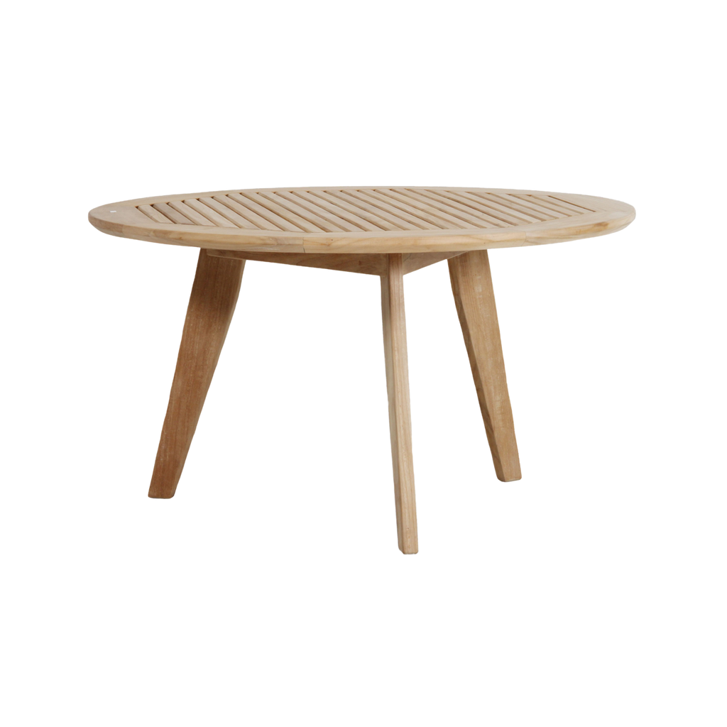 KASTOS Runt soffbord teak utomhus, flera storlekar | Brafab