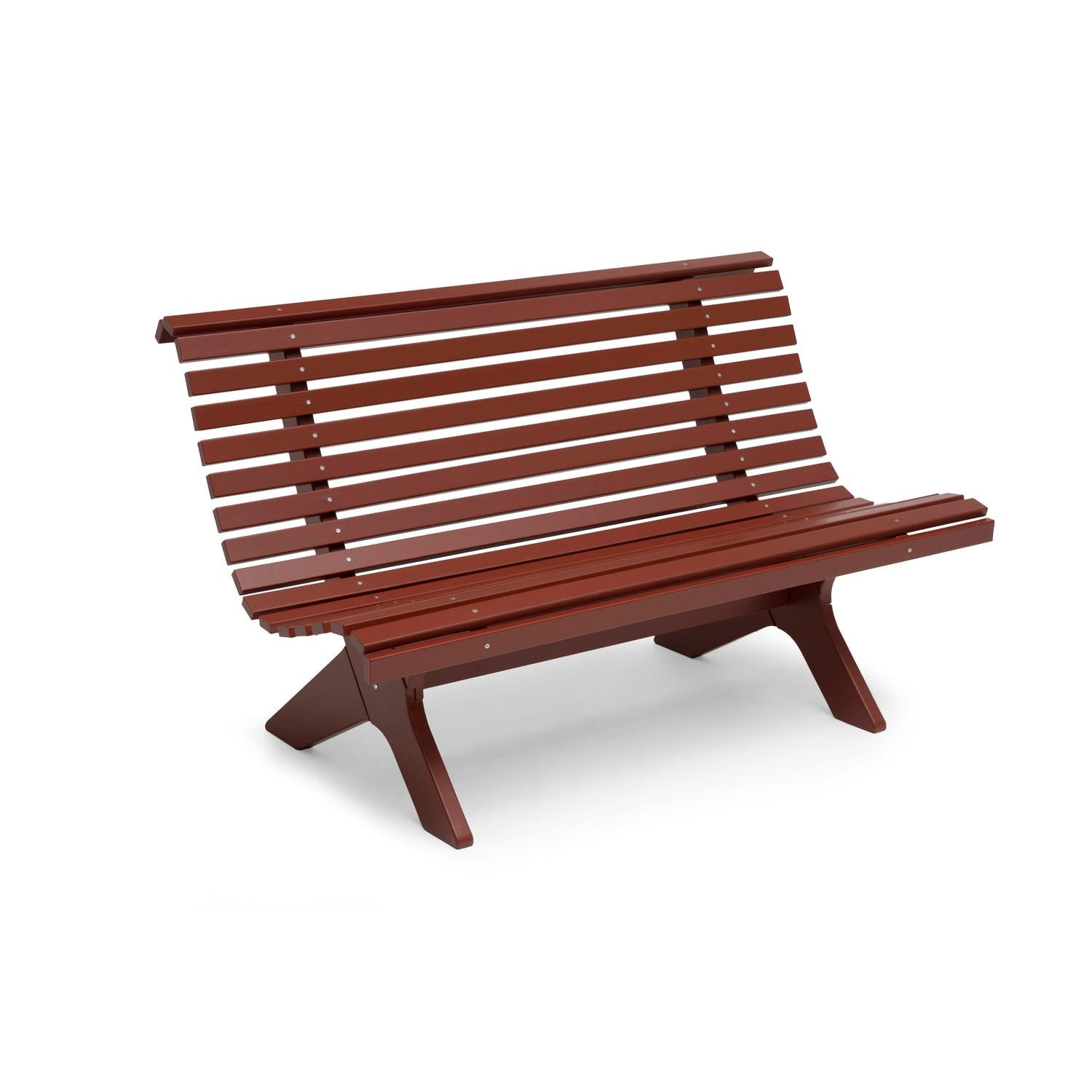 LUND Bänk i furu utomhus, flera färger | Hillerstorp