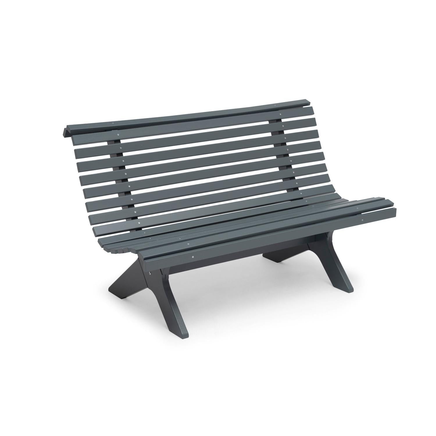 LUND Bänk i furu utomhus, flera färger | Hillerstorp