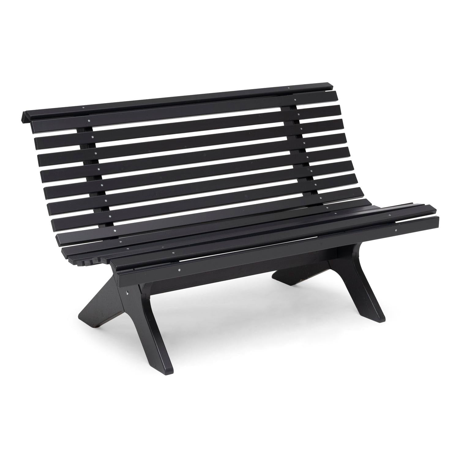 LUND Bänk i furu utomhus, flera färger | Hillerstorp