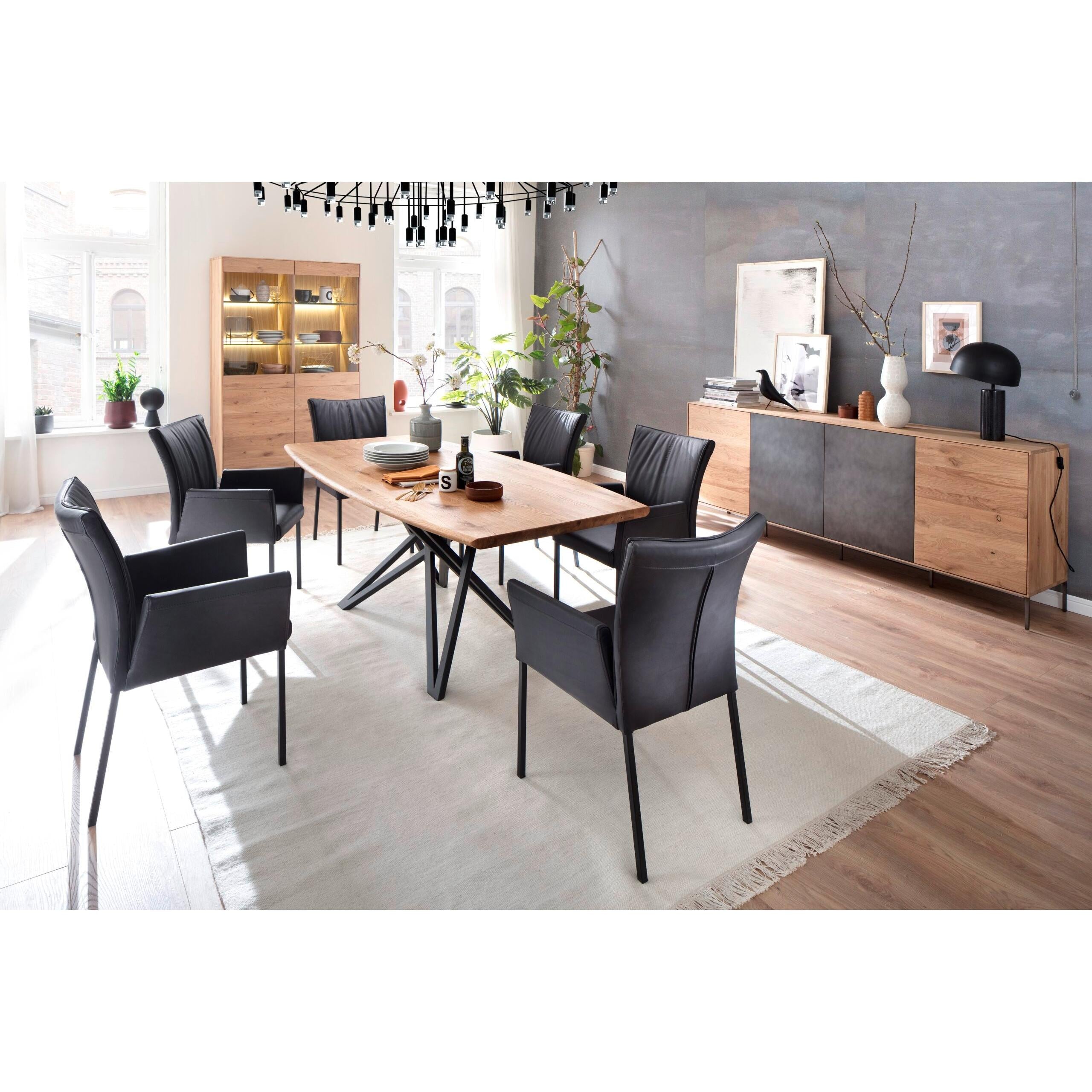 KORGEN Matbord Massiv Valnöt