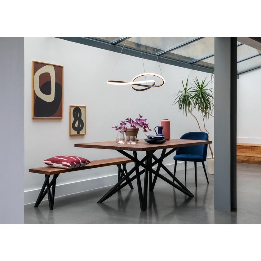 KORGEN Matbord Massiv Valnöt