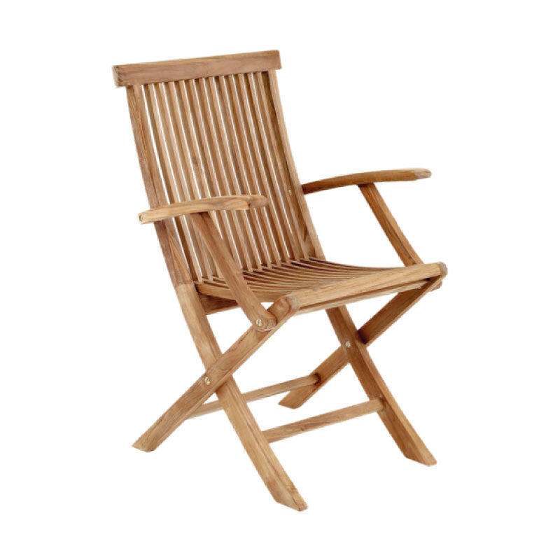 TURIN Karmstol Teak, natur | Brafab