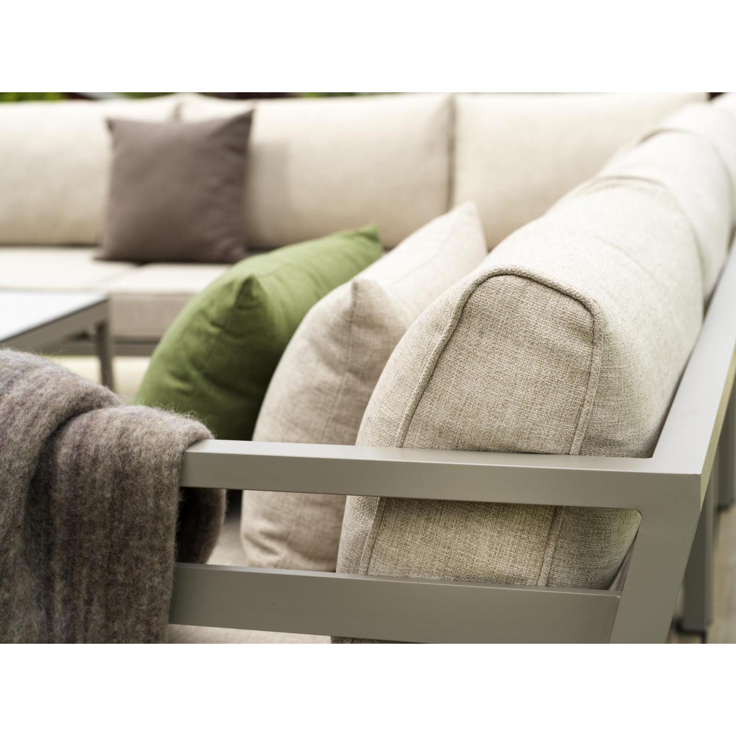 WELDON Hörnsoffa , vit utomhus, | Brafab