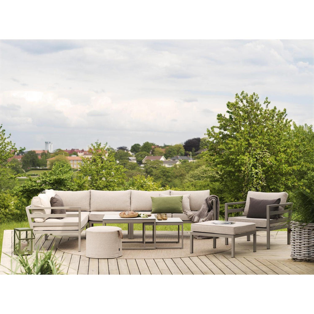 WELDON Hörnsoffa , vit utomhus, | Brafab