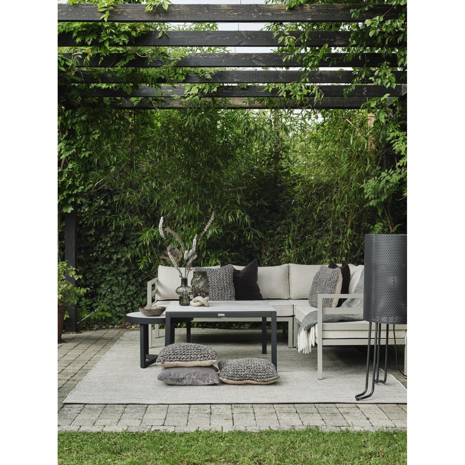 WELDON Hörnsoffa , vit utomhus, | Brafab