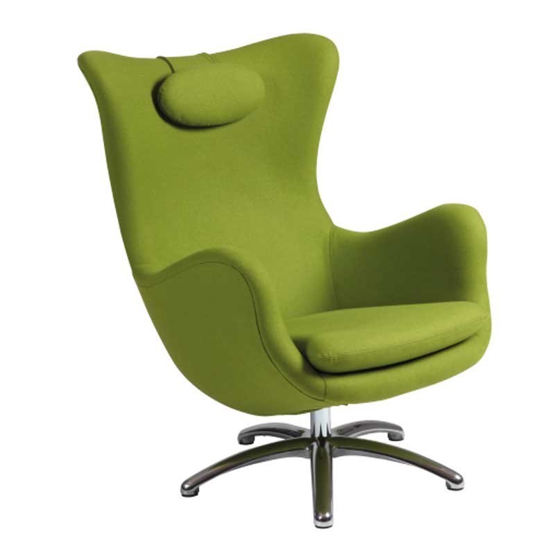 STATUS Fåtölj Cognac skinn