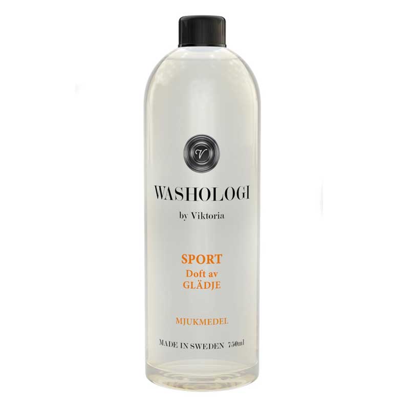 MJUKMEDEL  WASHOLOGI,  sport 750 ml