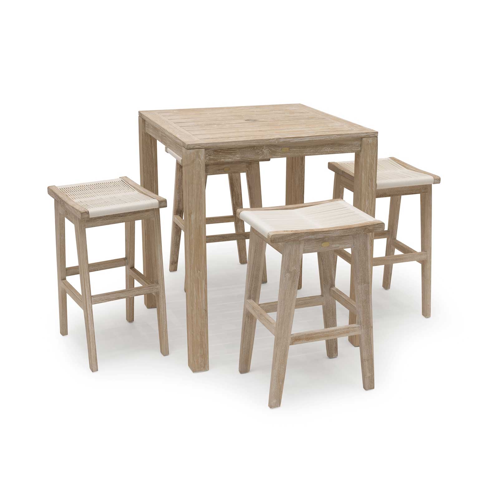 BARMÖBEL WELLINGTON, vitkalkad teak