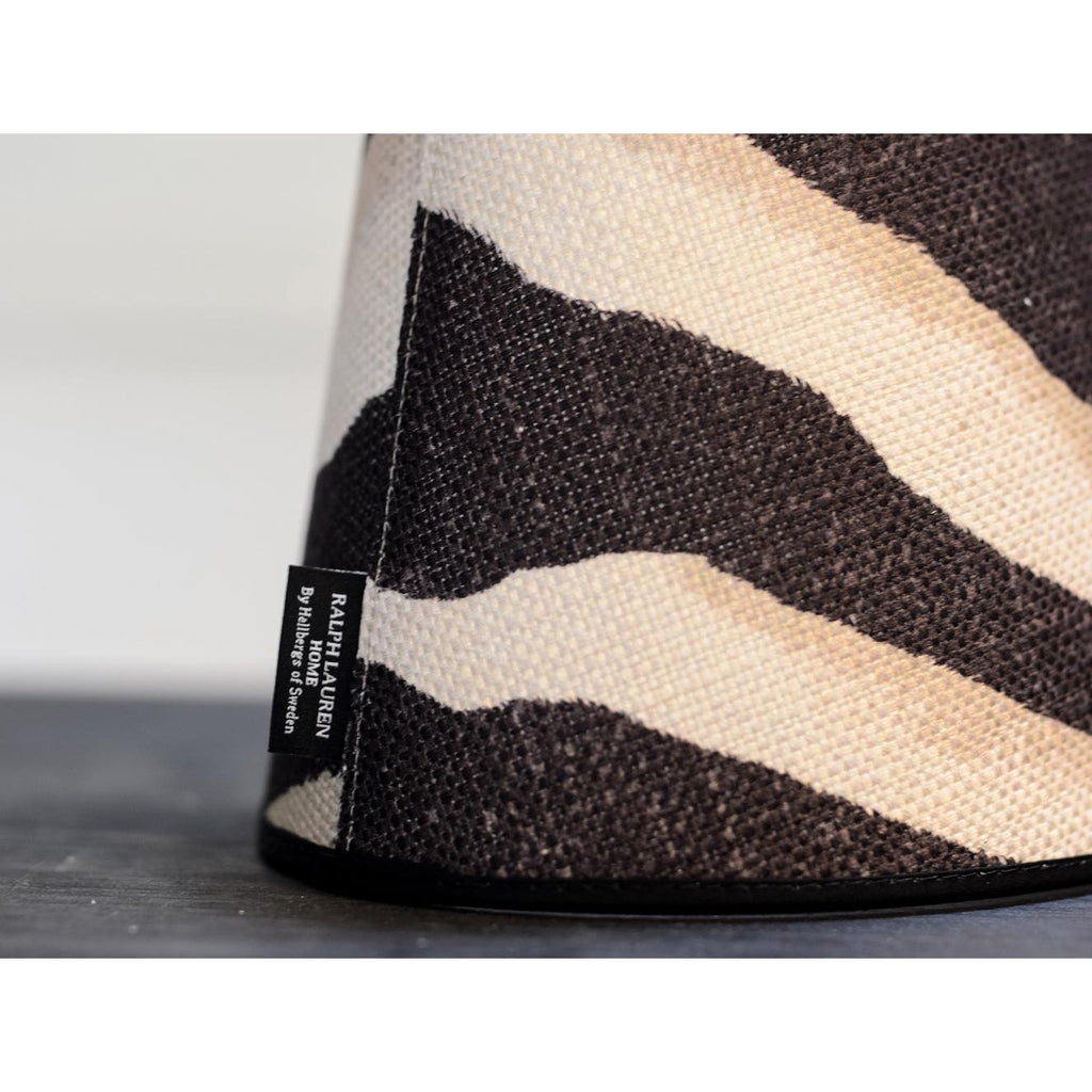 ZEBRA Lampskärm, mönstrad | Ralph Lauren® Home by Hallbergs Belysning