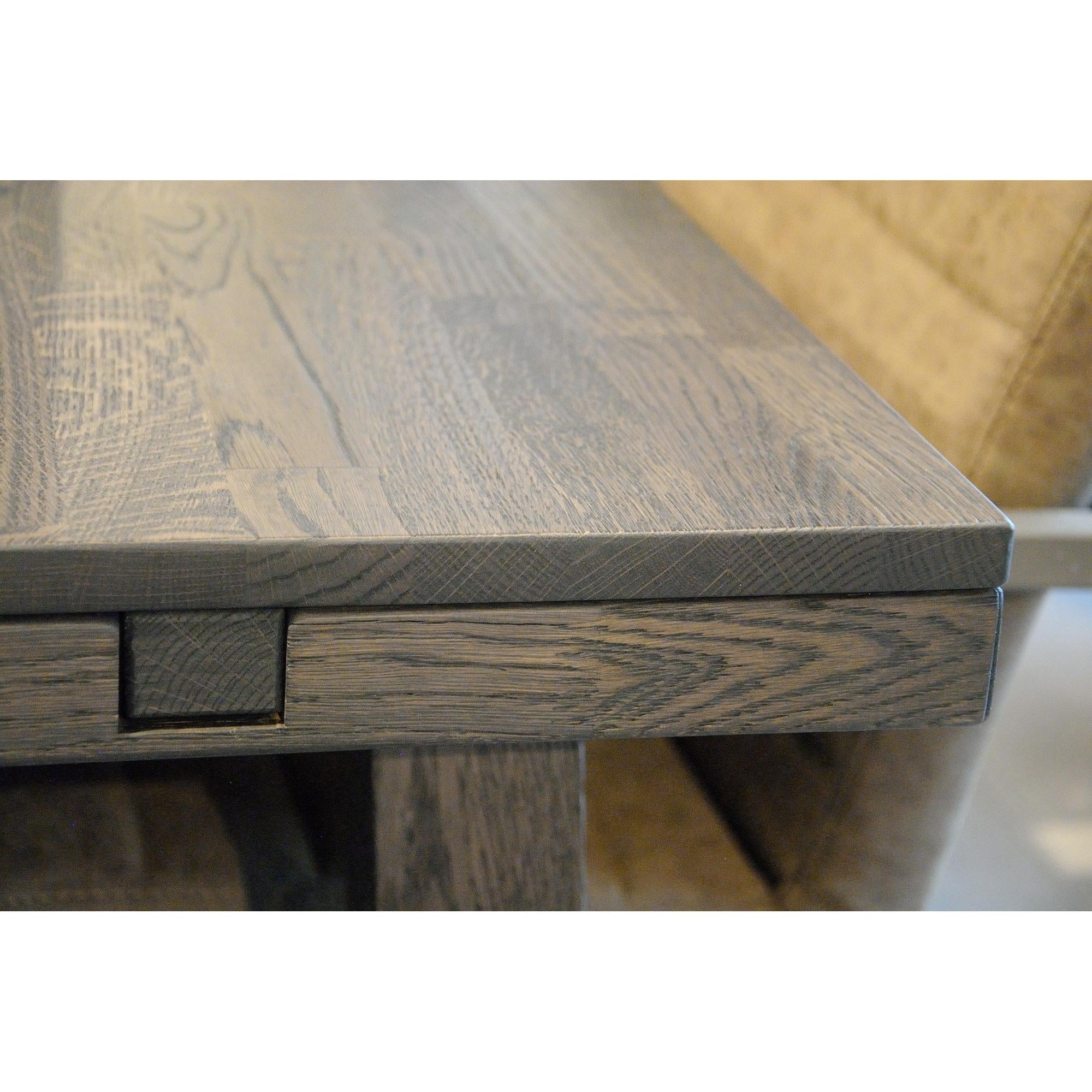 BROOKLYN Matbord mörkbrun 170-220 cm