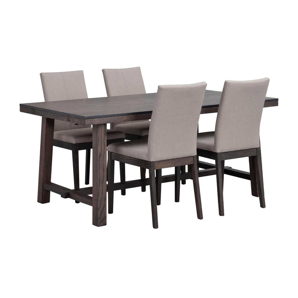 BROOKLYN Matbord mörkbrun 170-220 cm