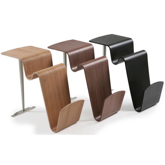 FUNCO Soffbord/tidskriftsställ, valnöt