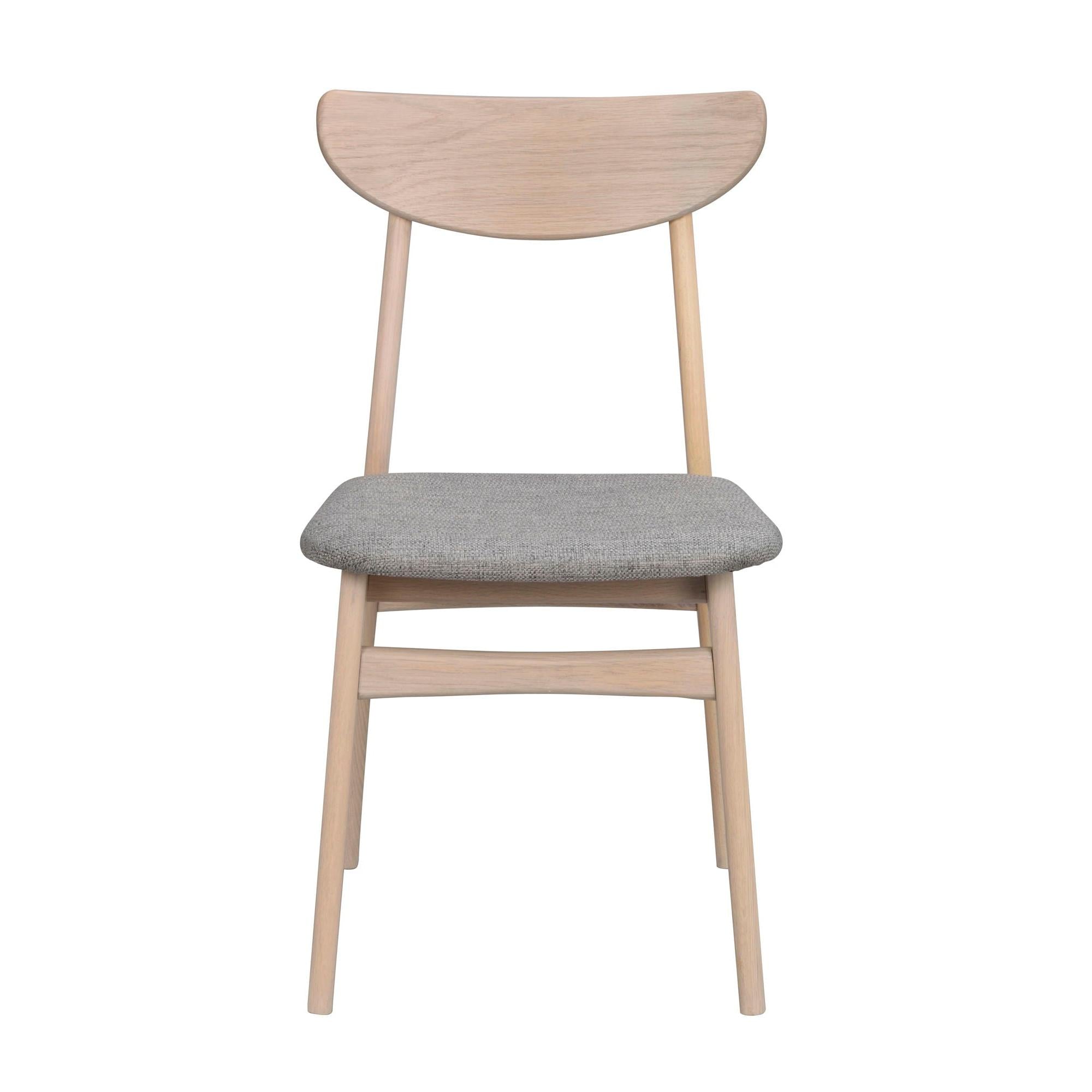 RODHAM Matstol vitpigmenterad ek