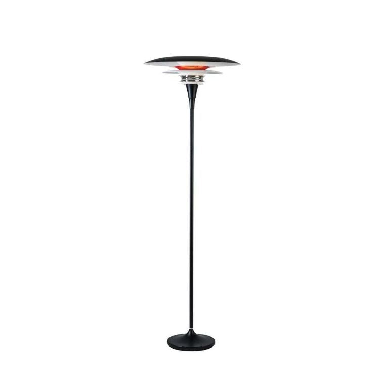 GOLVLAMPA DIABLO D500, svart/röd