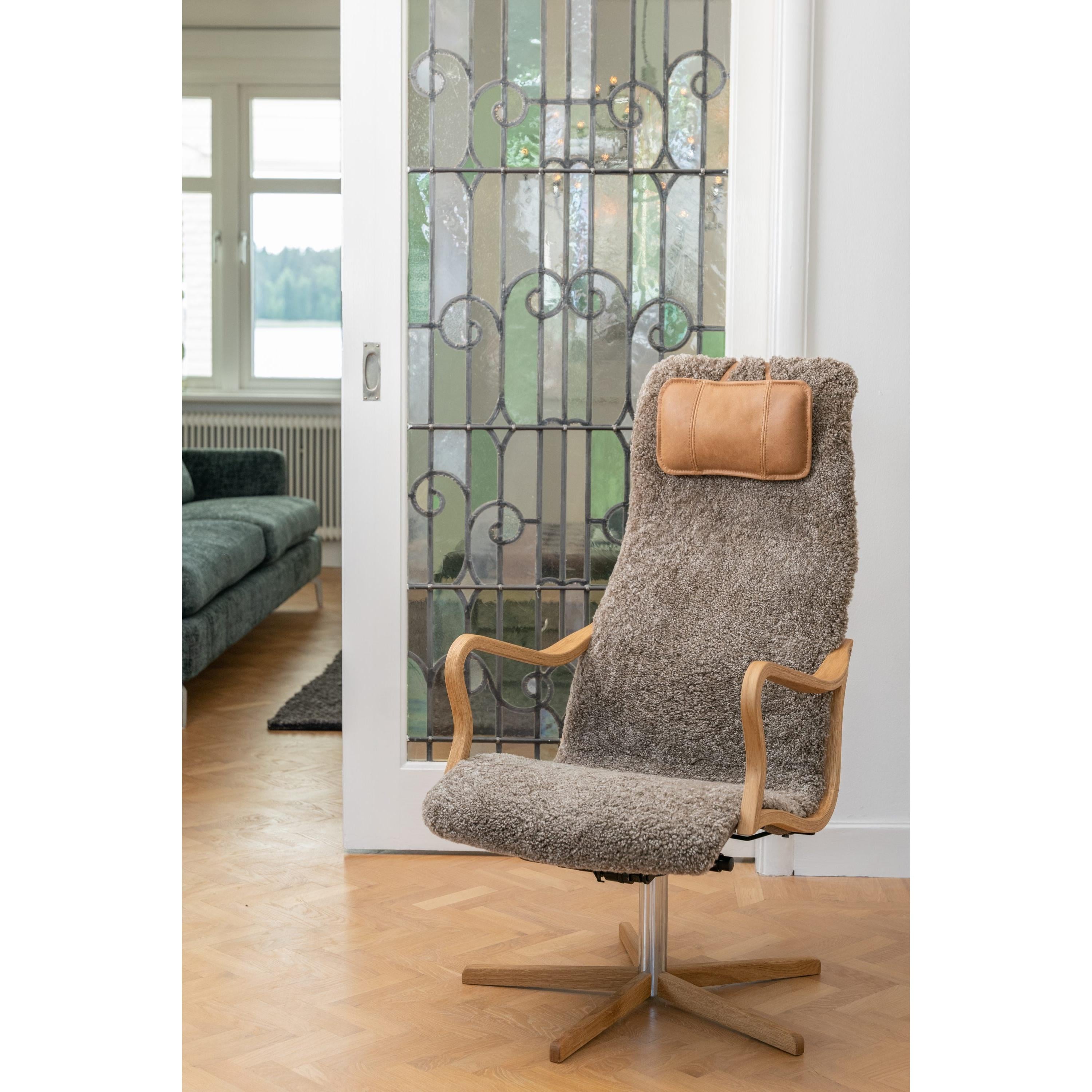 CHIC Fåtölj fårskinn