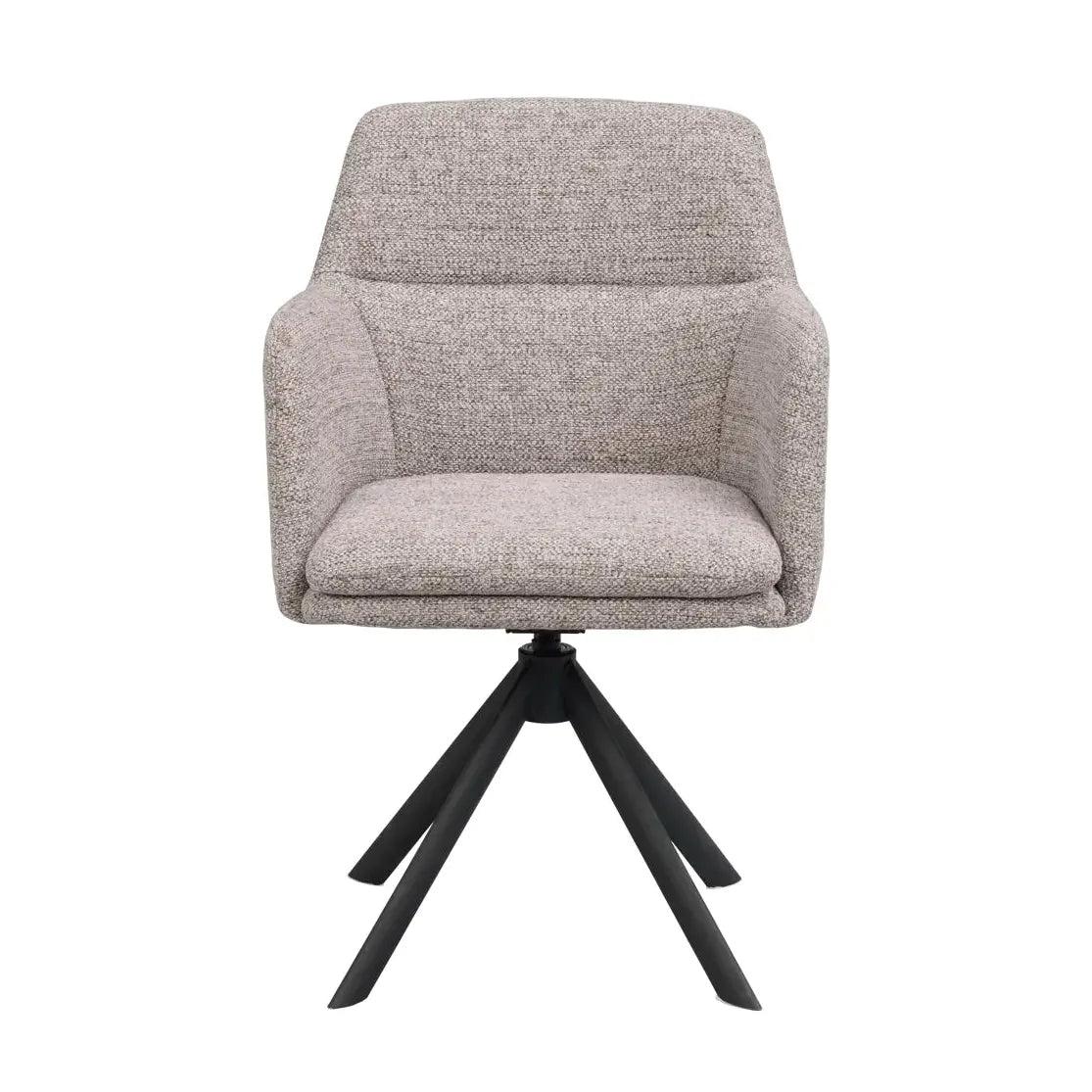 GLADSTONE Matstol/Karmstol med snurr/gung