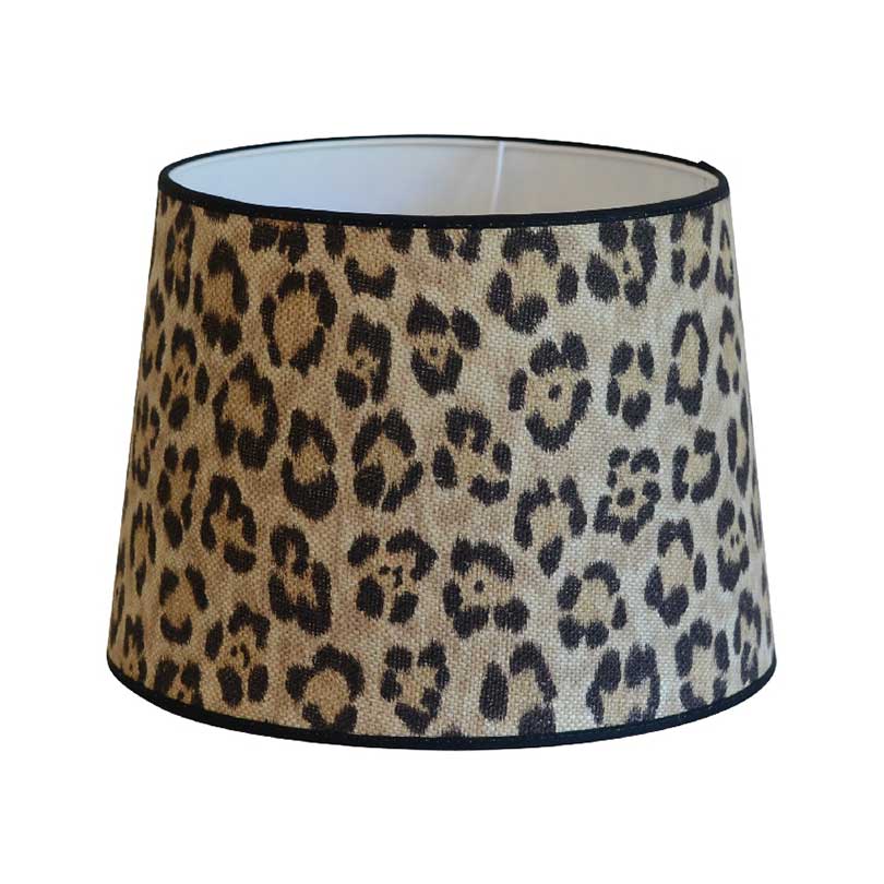 LAMPSKÄRM BACARA LEOPARD, flera storlekar