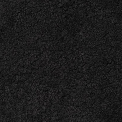 LAMINO Fåtölj Fårskinn Svart