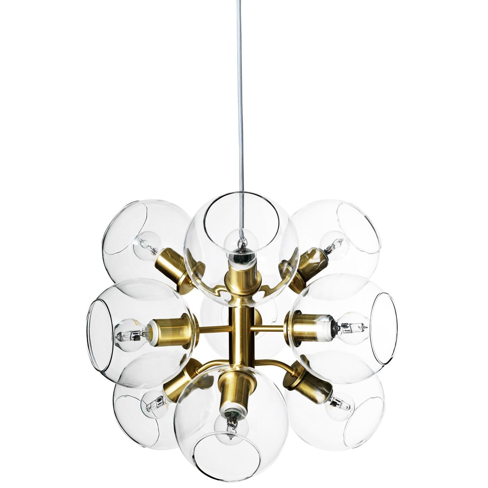 TAKLAMPA TAGE, mässing klar