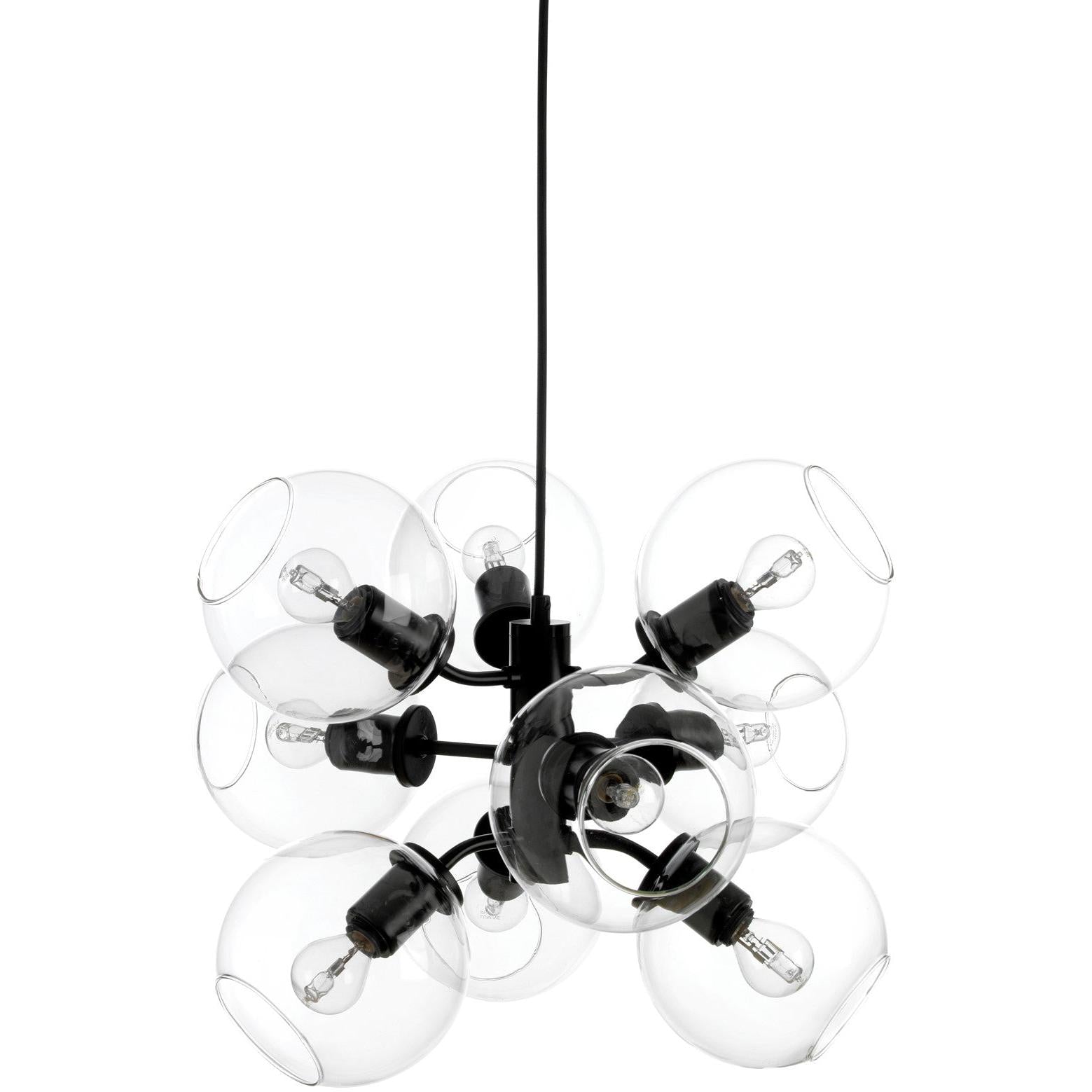 TAKLAMPA TAGE, svart klar