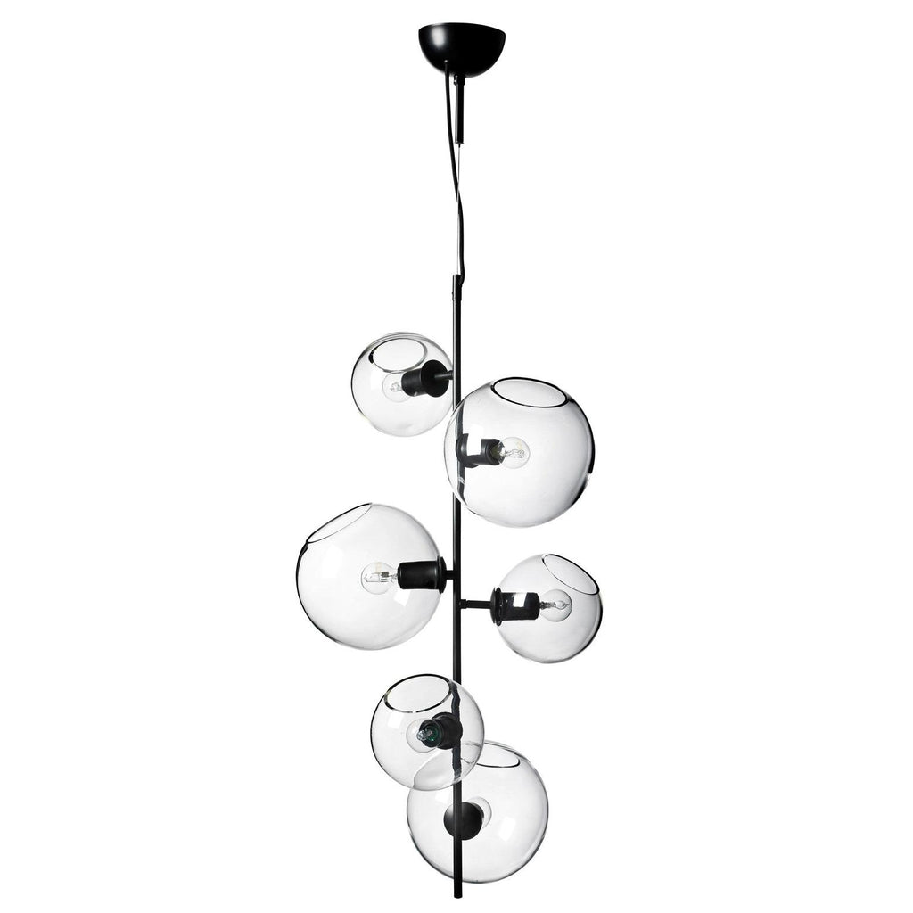 TAKLAMPA GÖTE, svart