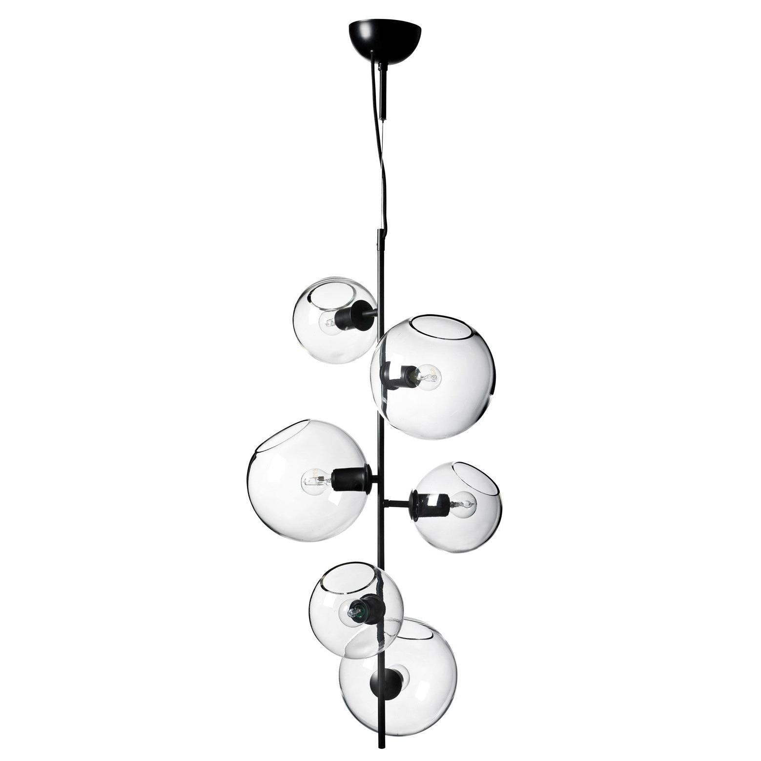 TAKLAMPA GÖTE, svart