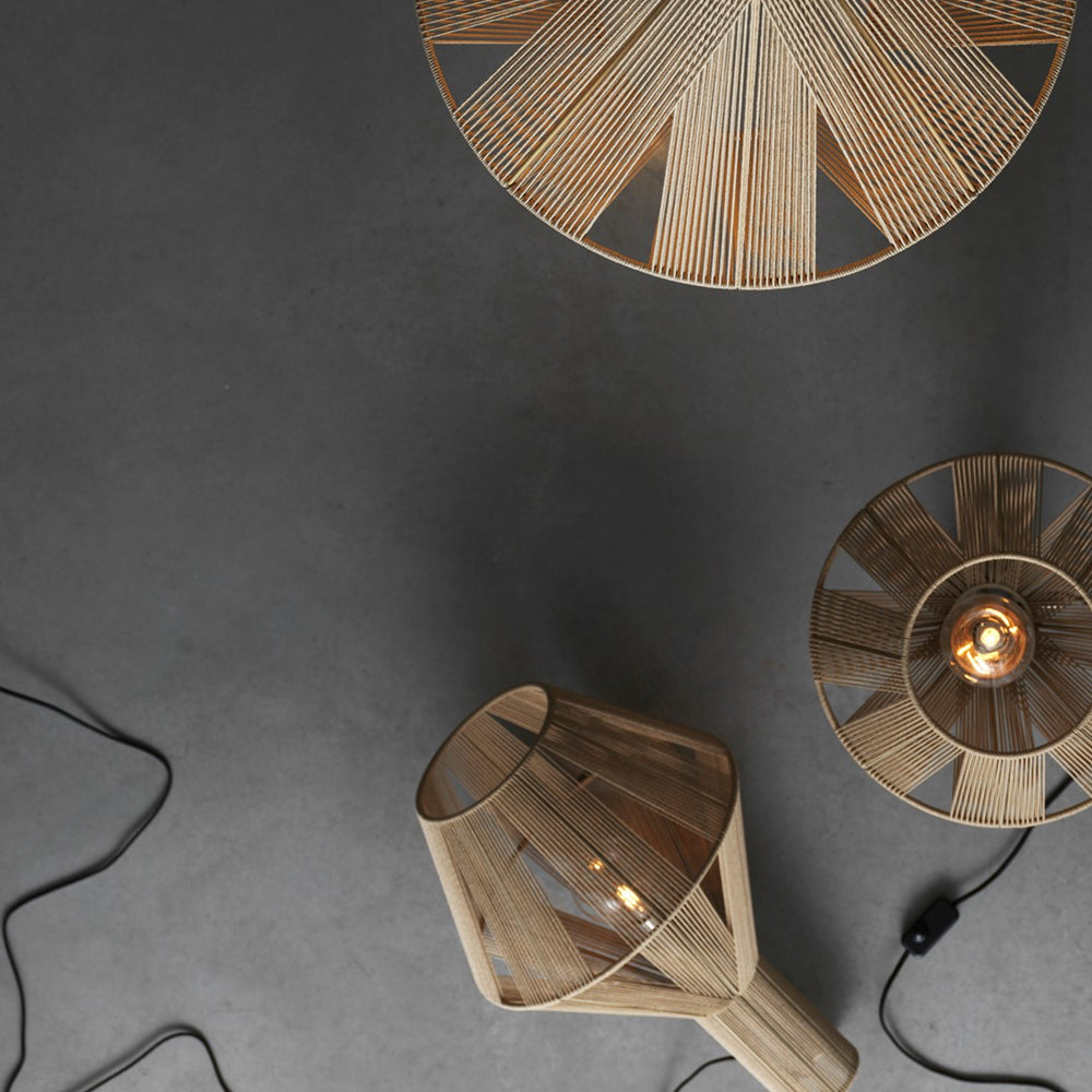 TAKLAMPA SPINN, natur