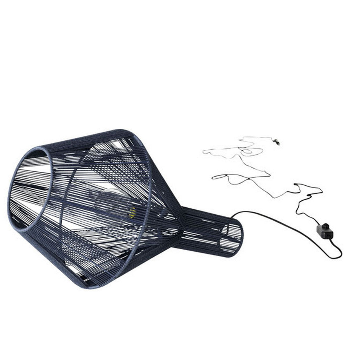 TAKLAMPA SPINN, mörkblå