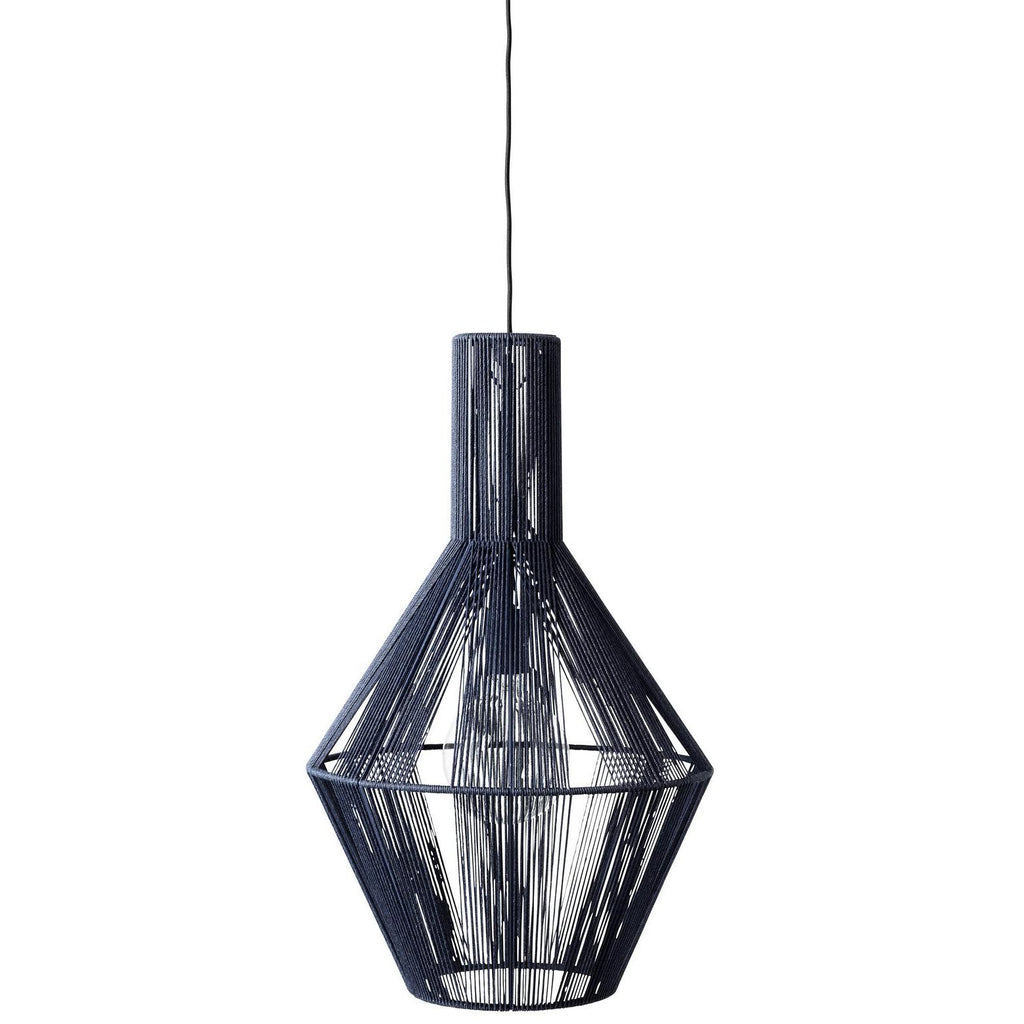 TAKLAMPA SPINN, mörkblå